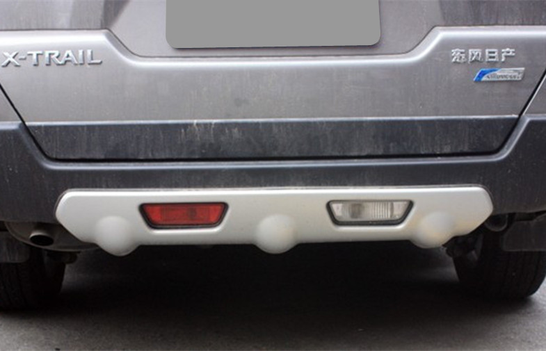 Plastic Car Bumper Protection Skid Plates for 2008 2012 Nissan X-TRAIL(ROGUE)