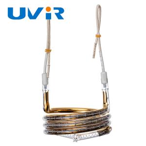 Buy cheap Gold Coated Ring Shaped Infrared Heating Element 2700W 380V product