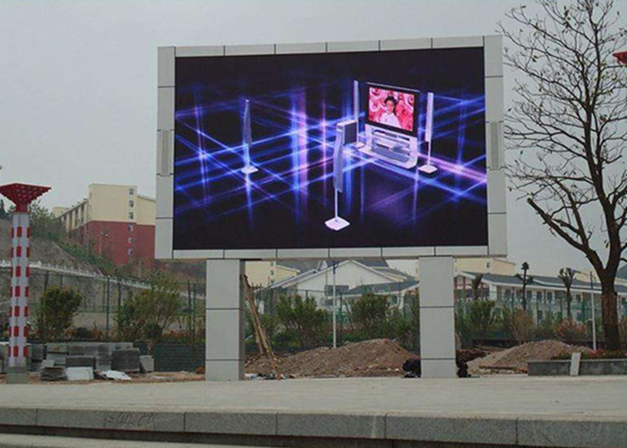SMD2727 Outdoor Advertising LED Display Screen P6 Full Color 6000 Nits Brightness