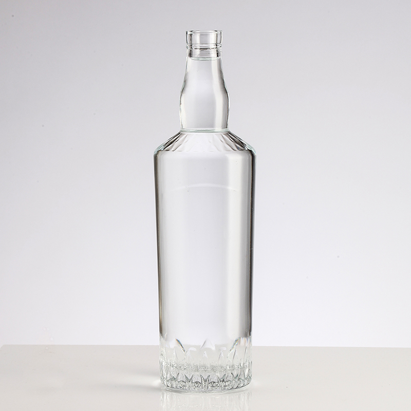 200ml Tall Glass Bottle for Wine and Liquor Clear Glass Rubber Stopper Sealing Type