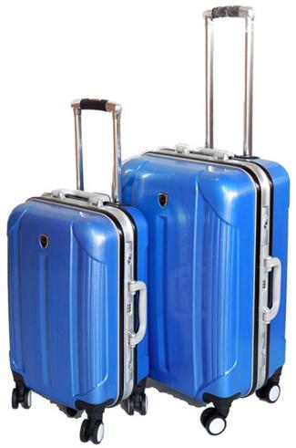 ABS/PC Aluminum frame luggage / spinner luggage / hard side luggage /light