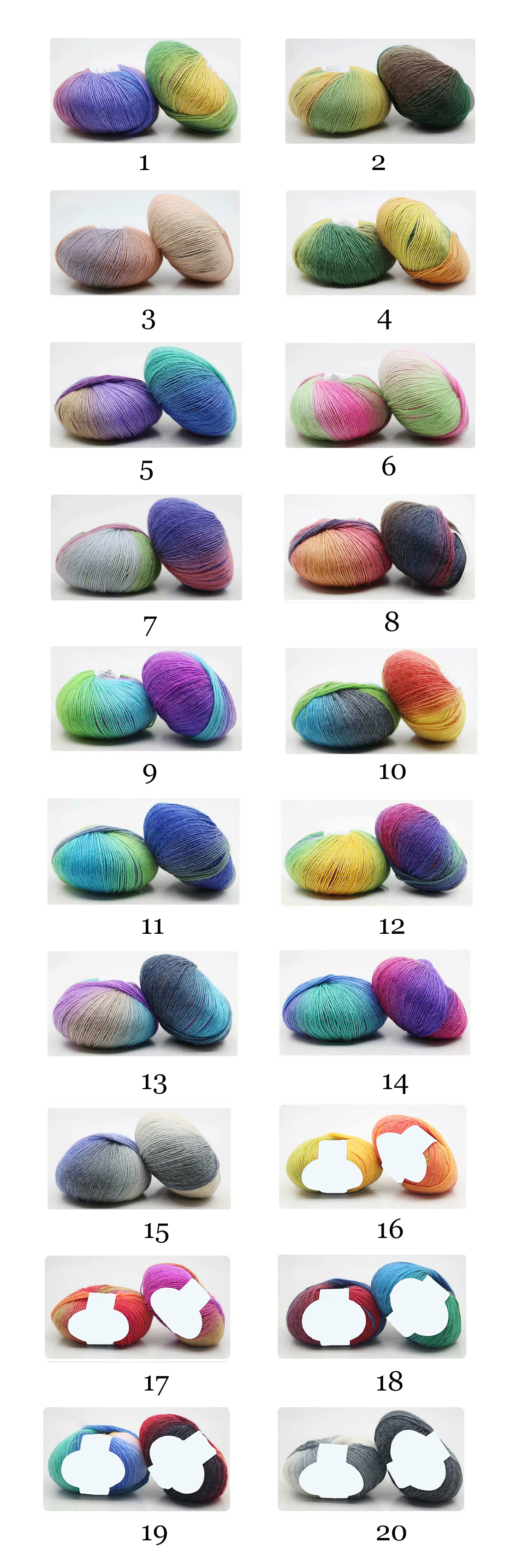 Washable Acrylic Wool Blend Yarn Practical Multipurpose For Weaving