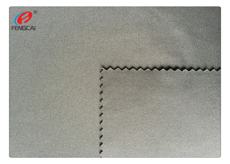 94% Polyester 6% Spandex Scuba Knitting Fabric 4 Way Stretch