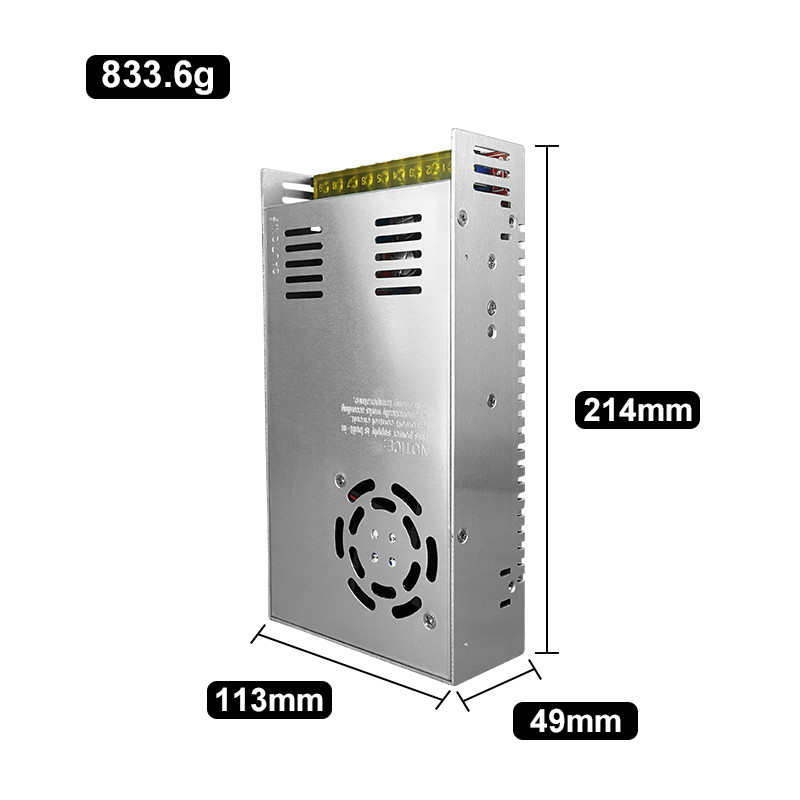 High Power 600W 28V 22A Silver Power Supply Adapter For Outdoor Electronic Device