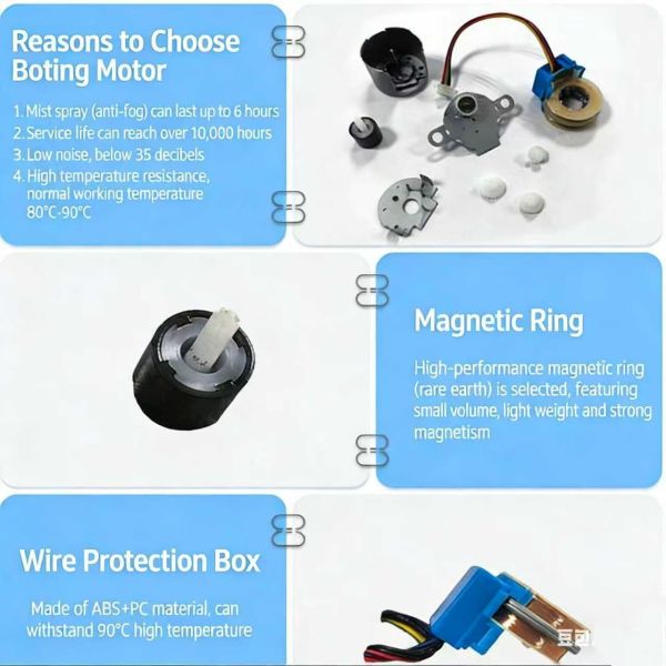 28BYJ48 12V DC 5 Wire 4 Phase Geared Stepper Motor