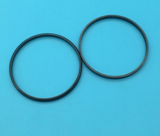 Black Zr02 Zirconium Oxide Ceramic Matt Watch Dial Ring High Strength