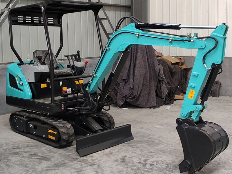 ET20 small digger for drainage trench pool excavation mini excavator 1.7tons