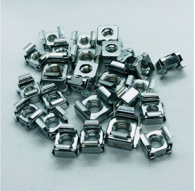 M8 Stainless Steel Cage Nuts Vibration proof Fans Automotive Clip Nuts