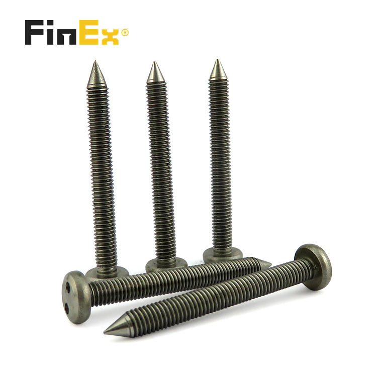Hex Head M5 45mm Self Tapping Security Screws Stainless Steel Snake Eye Drive