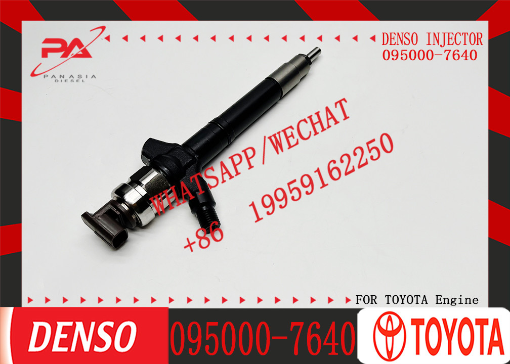 Common Rail Fuel Injector 095000-7640 for TOYOTA 2AD-FTV 23670-0R170 23670-0R120 23670-0R020 23670-0R070