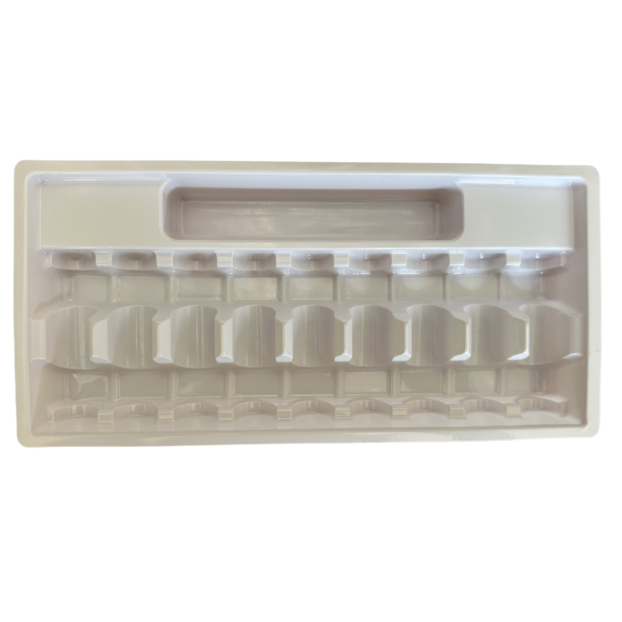 PET10ml packing plastic box ampoule tray custom security key products ampoule tray custom