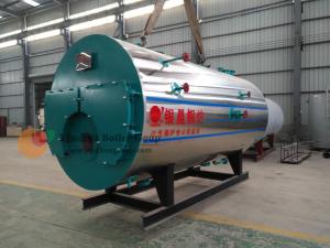 Buy cheap Commercial Oil Fired Boilers Fire Tube Oil Hot Water Boiler Heating System product