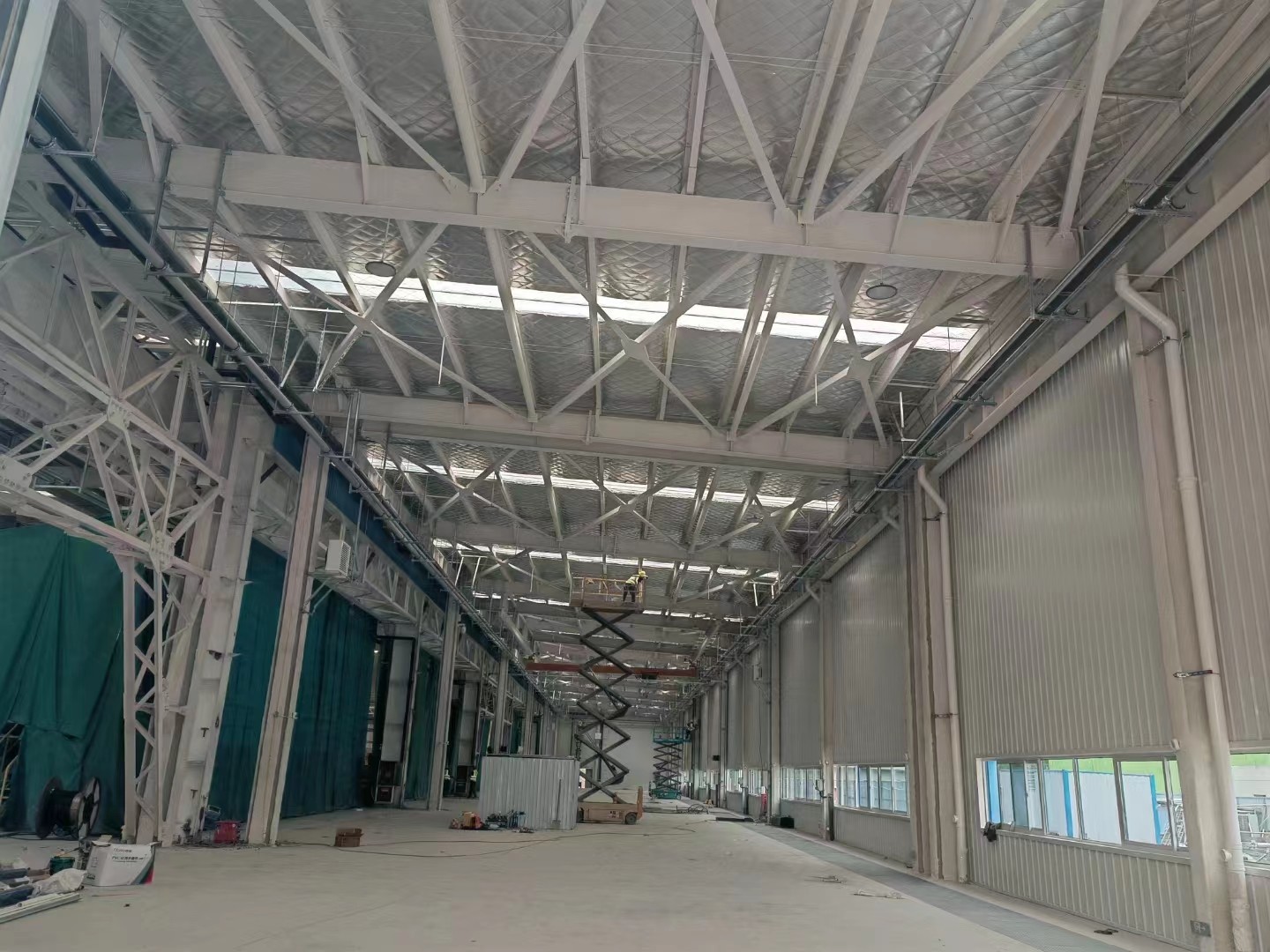 Industrial Usage Portal Frame Prefabricated Steel Structure Factory Construction