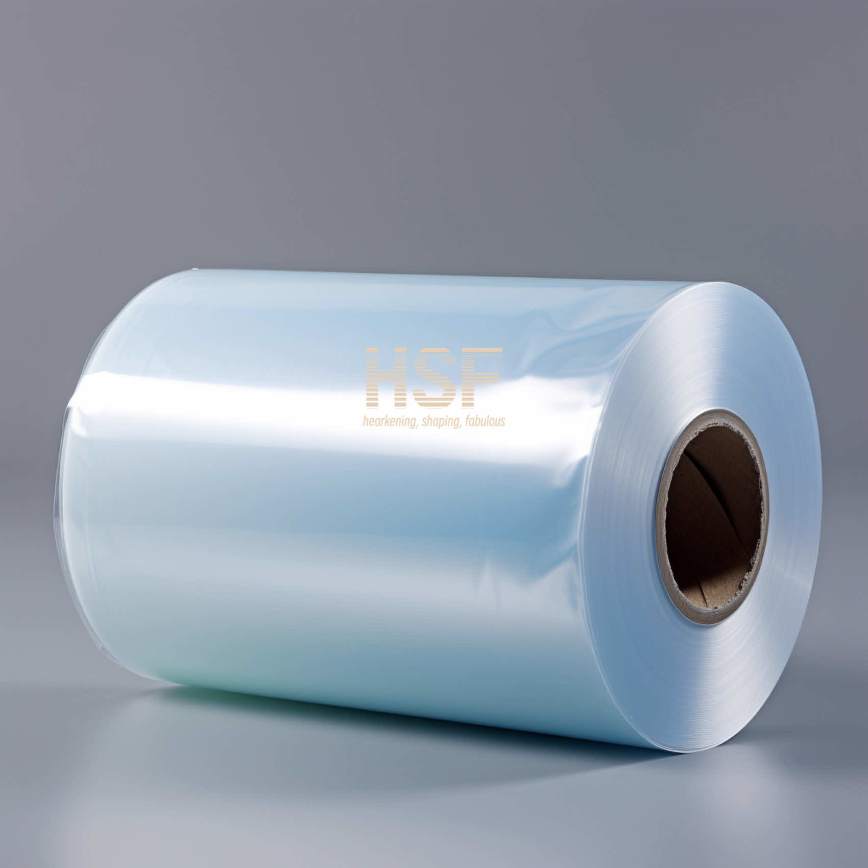 50 Micron Translucent Blue CPP Plastic Films High Seal Strength