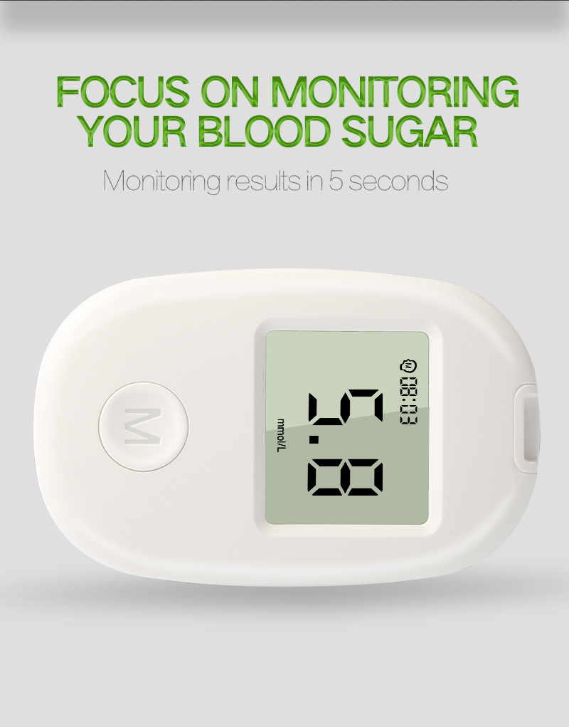 Best Qwality Safe-accu Glucometer With Test Strips Electronic Digital Blood Glucose Meter