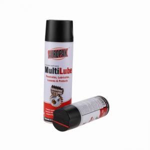 China 500ml Multi Purpose Lubricant Spray Anti Rust Lube Aeropak Tinplate Can on sale