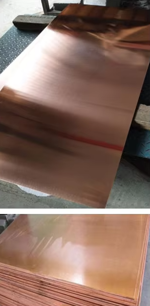 99.99% Copper Plate Sheet Soft Beryllium Power Transmission Motor Manufacturing