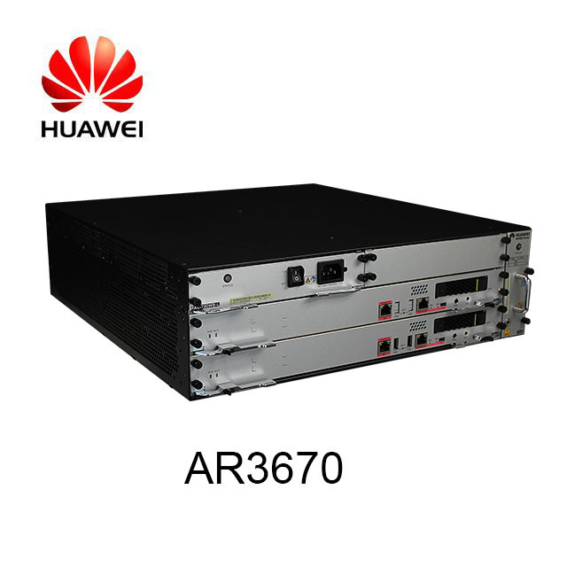 700W AC Power Huawei AR G3 AR3600 Series Router AR3670 1 GE Electrical Interface fully meets customer requirements on the performance