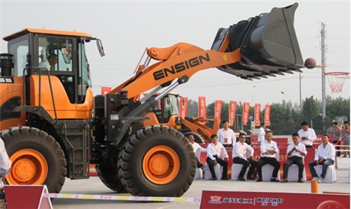 Compact Track Loader , Large Wheel Loaders With 220HP Engine High Tensile