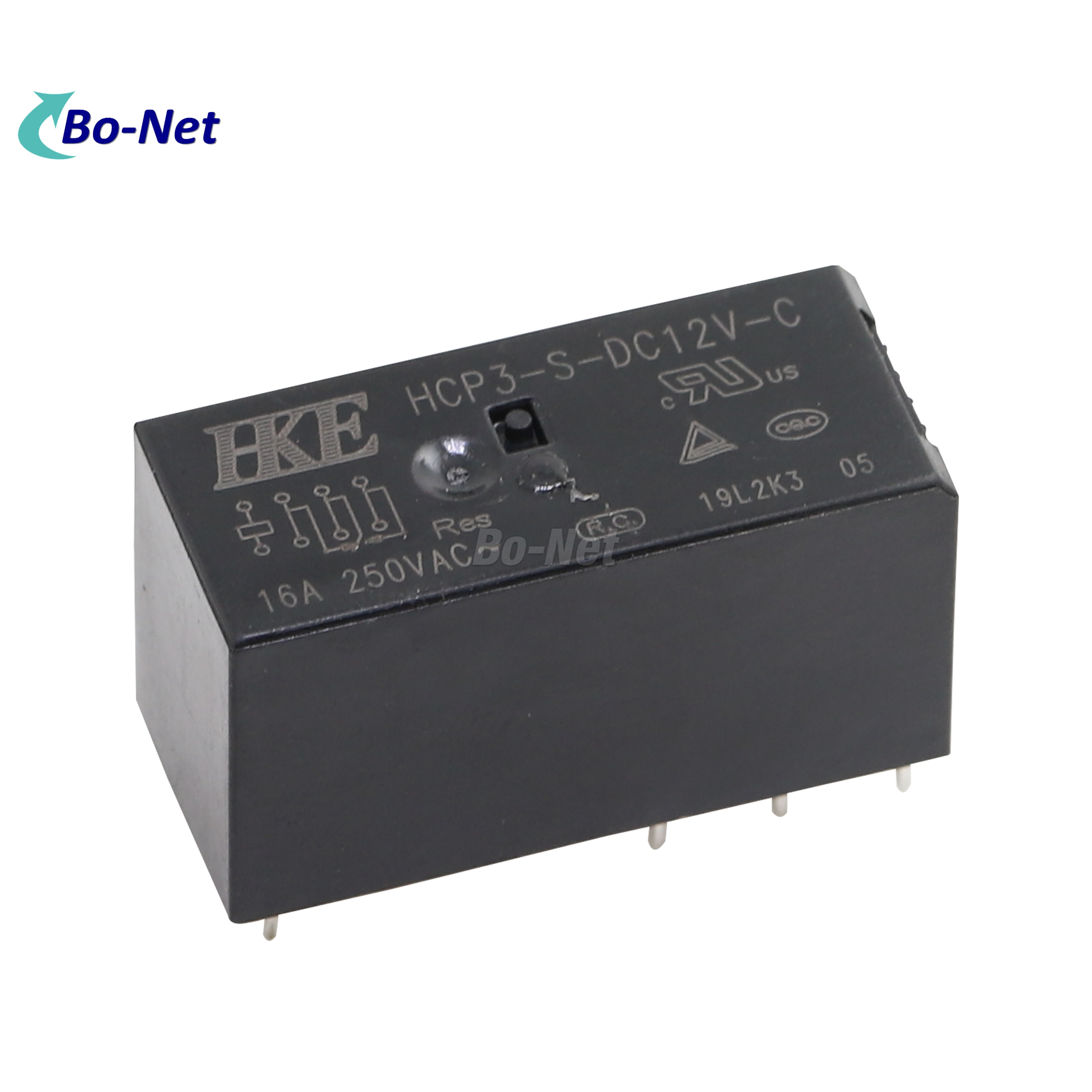 HKE HCP3-S-DC12V-A original Electronic HCP2-S-DC12V-A power relay 8 PIN 16A