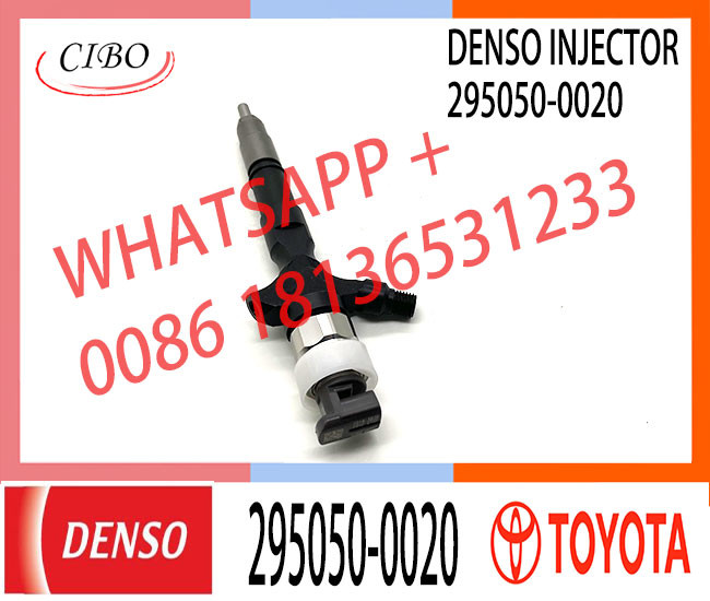 Diesel Fuel Common Rail Injector 295050-0020 For Toyota 1KD 2KD 23670-30190 23670-0020