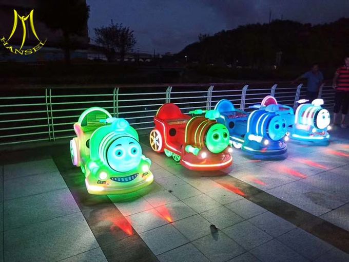 Hansel battery operated kids amusement train kiddie ride electric for sale