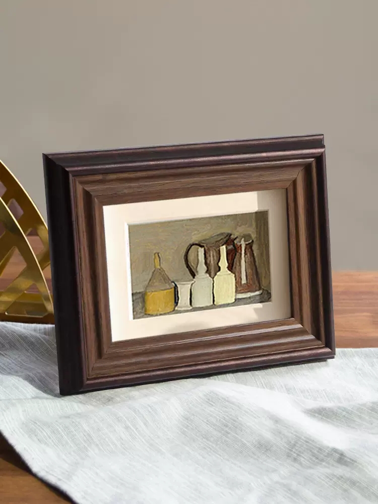 Canvas Support Round Edge Walnut Mdf Frame 21x27.4 21x39 21x50 27.2x37.2 Poster Frame