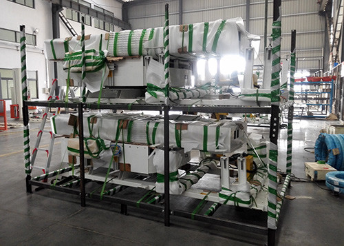 Fully Automatic Turntable Stretch Wrapper MP303B 35-40 Pallets/H Max 2000kgs