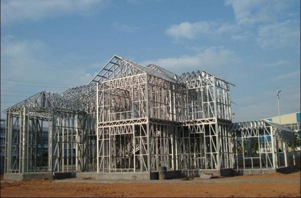 Quality Prefabricated Modular Designe Galvanized Commercial Steel Buildings With Cold Rolled Steel for sale