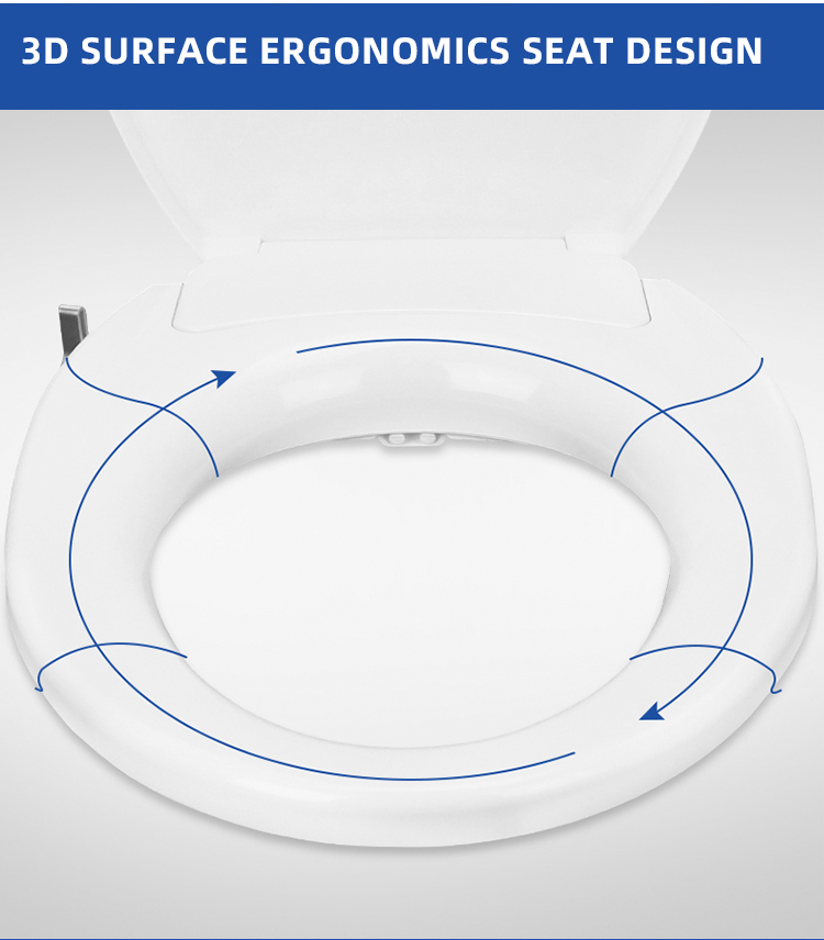 Household U Type Replacement Smart Toilet Seat Cover Instant Heating Easy Operation