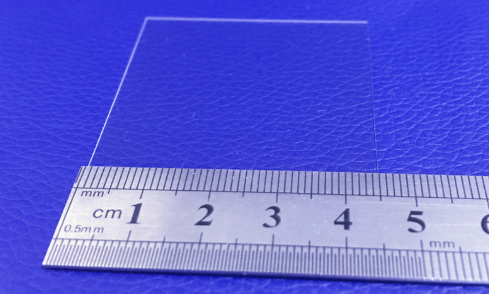 High Transparency UV Sterilization UVC Cover 45*45*0.3mm Quartz Sheet Optical Window Glass