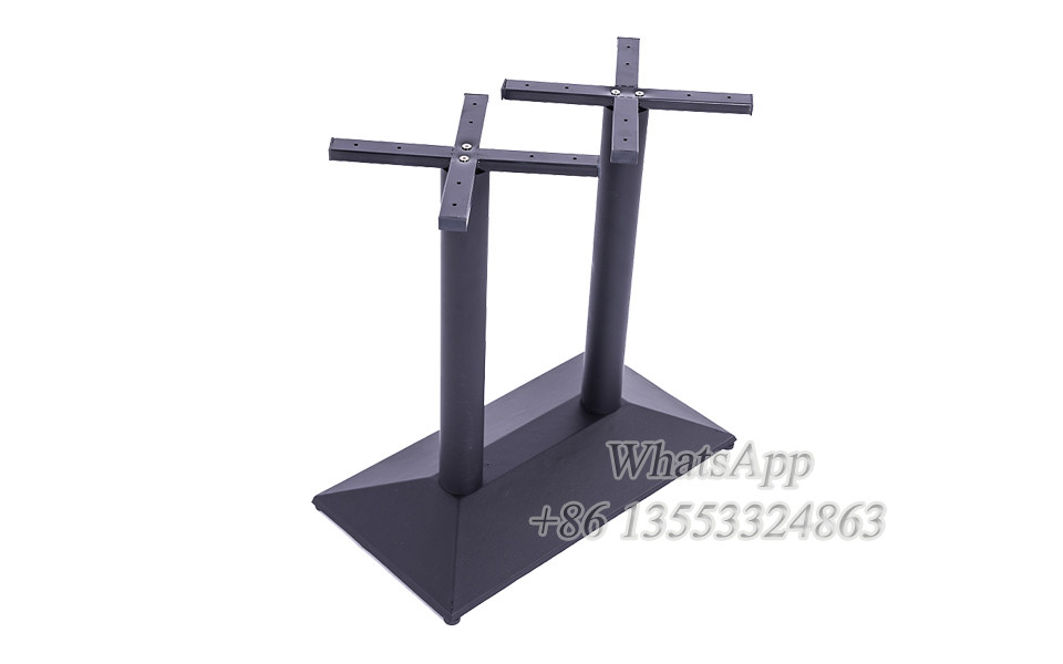 Hotel and Restaurant Steel Long Dining Table Base Designs (YT-38-1)