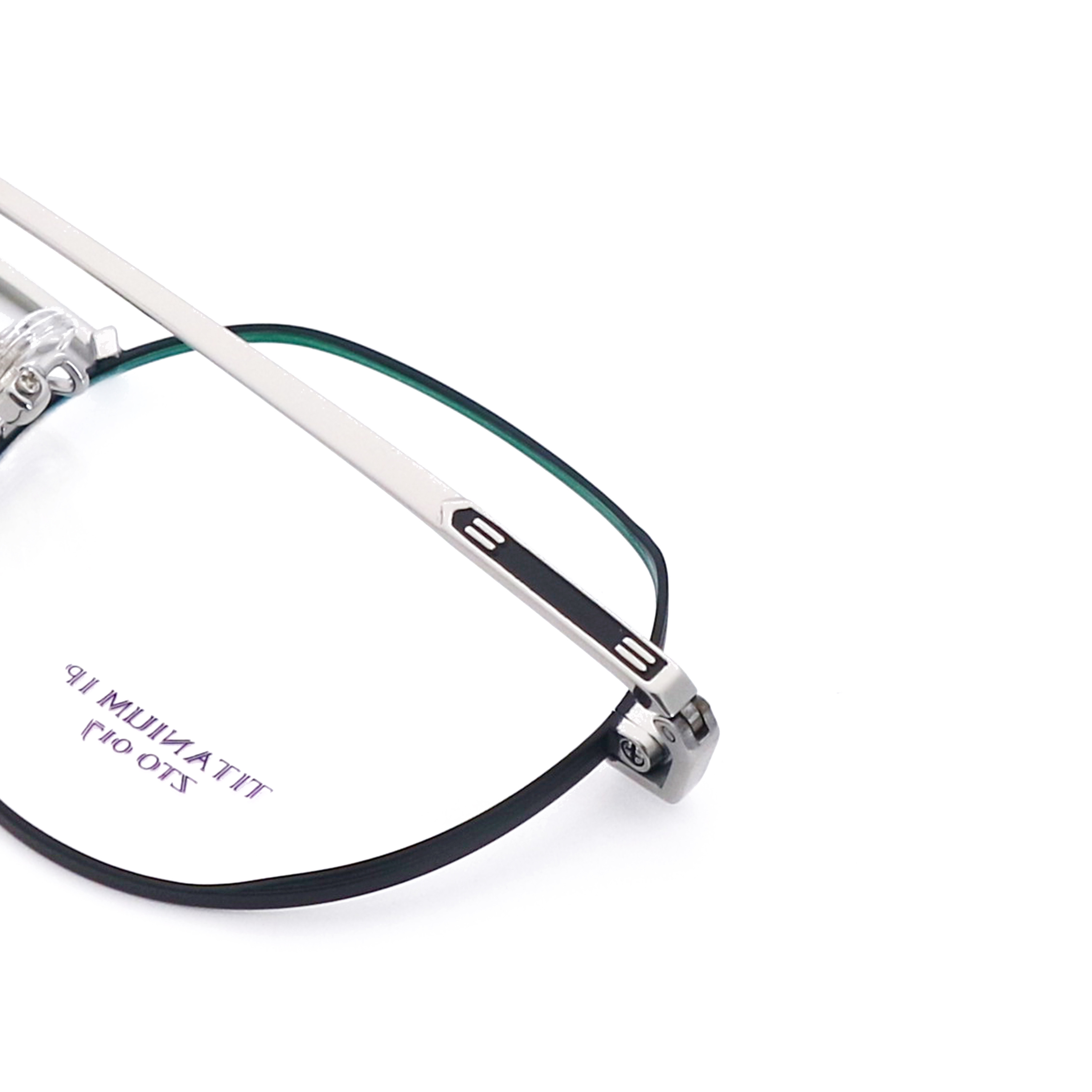 Tidal Current Full Rim Multicolored Beta Titanium Glasses Frame