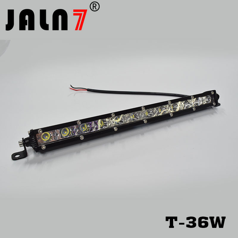 LED Light Bar JALN7 36W CREE Spot Flood Combo LED Driving Lamp Super Bright Off Road Lights LED Work Light Boat Jeep