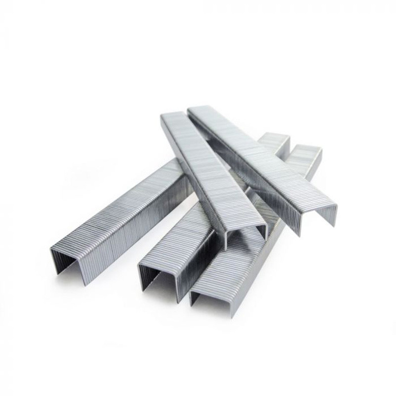 12.8mm 21Ga 8012 Upholstery Industrial Staples Galvanized Chisel Point Fine Wire 80 Series