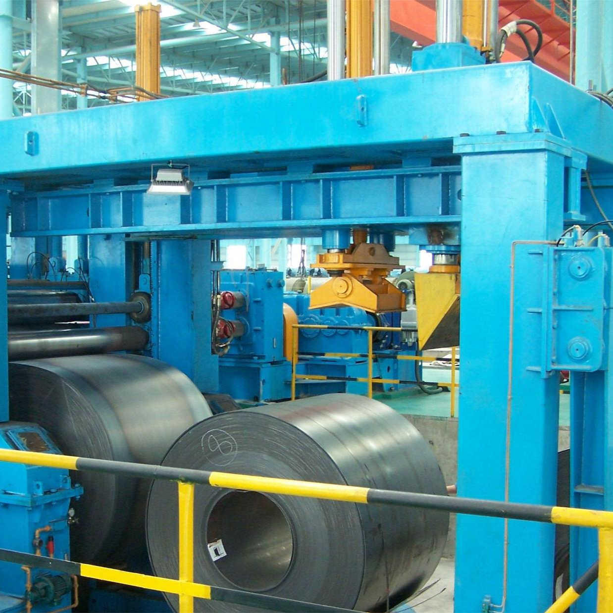 Manufacturing Plant Uncoiler and Cut to Length Line for Steel Coil Work at Competitive