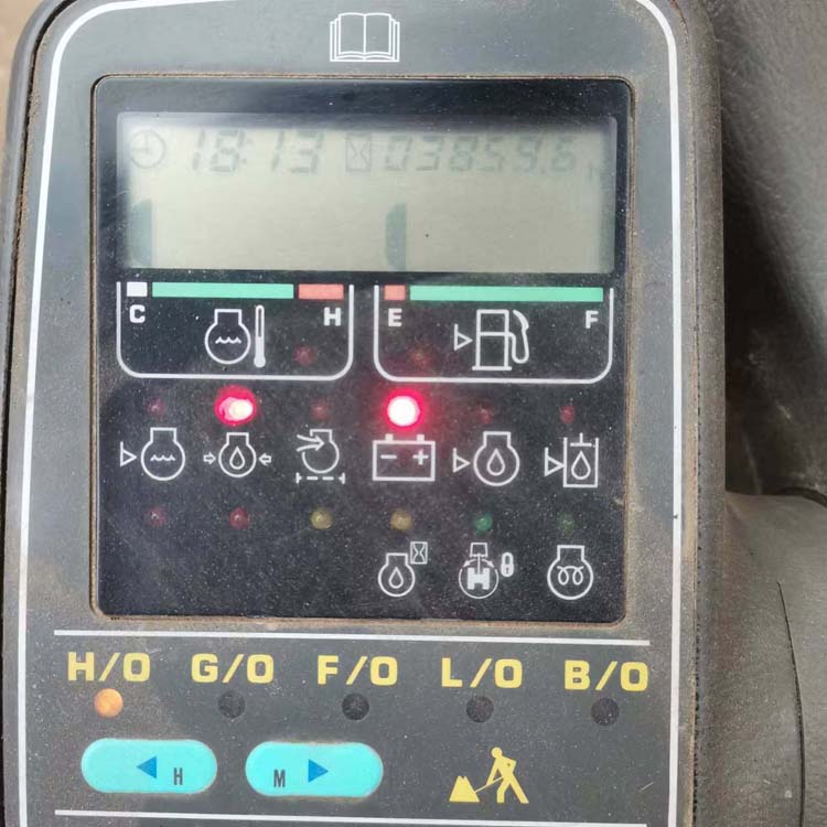 3859 Working Hours Used Komatsu PC200-6 Excavator 20 Ton for Engineering Construction