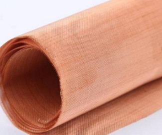 Architectural Brass Woven Mesh Fabric Copper Braided Mesh 40 Mesh