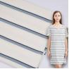 Buy cheap Soft Yarn Dyed Knit Fabric , 5201 Single Face Striped Cotton Pajama Fabric from wholesalers