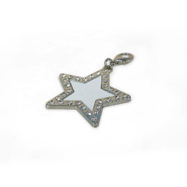 Personalized Metal Dog Tag With Diamonds Diy Custom Dog Tags For Pets