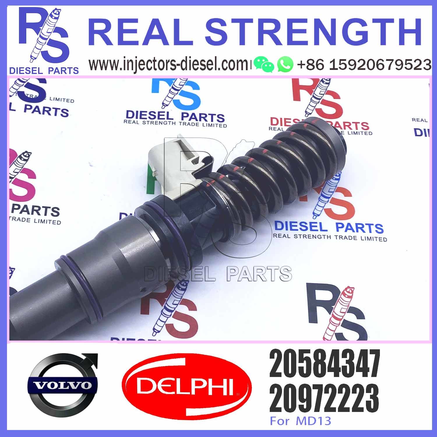 High Quality Diesel Fuel Injector 20584347 Electronic Unit Injector BEBE4D16003 BEBE4D08003 For V-O-L-V MD13