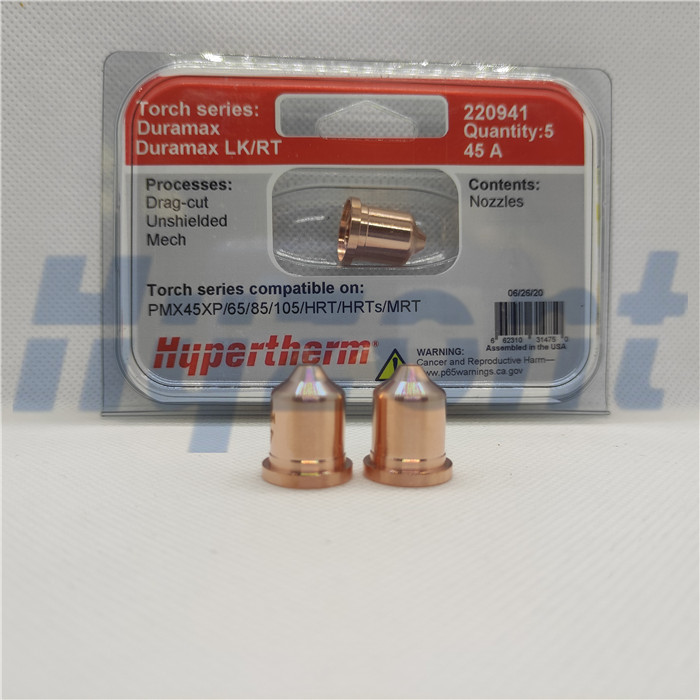 Hypertherm Duramax 220941 45a Laser Cutter Nozzle