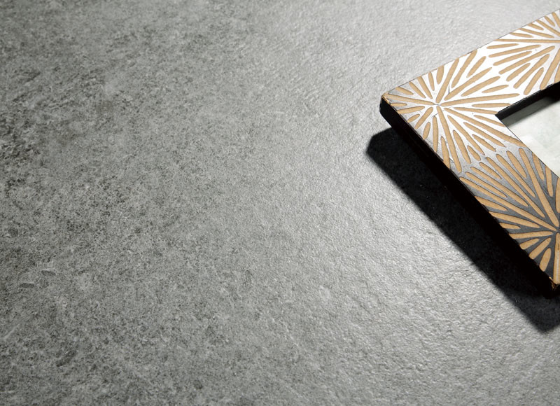 Granites Look Rustic Floor Porcelain Tile For Bathroom Kitchen Grey Color 24"x24" Size Cement Look Porcelain Tile