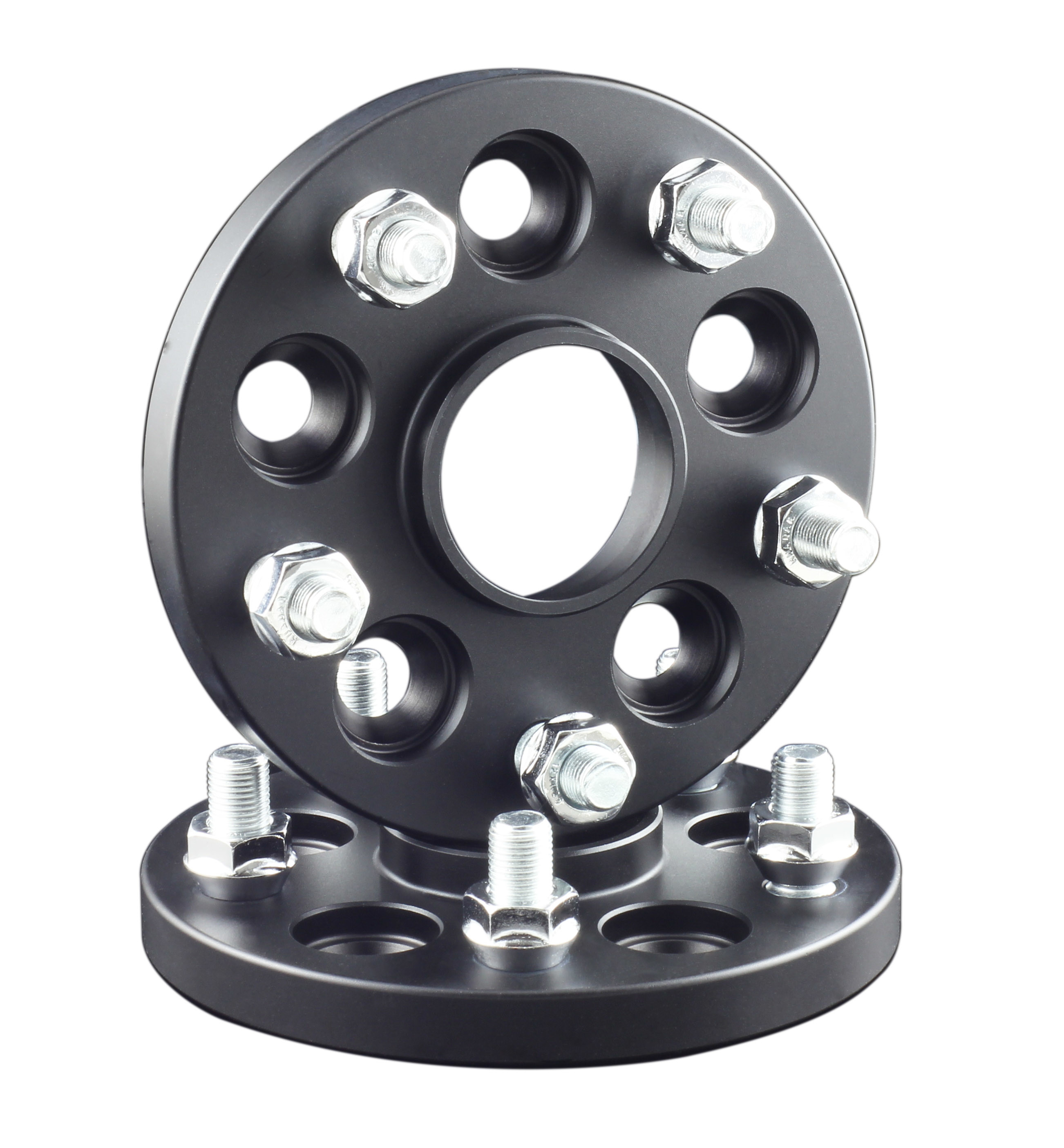 Forged Aluminum Billet 15mm Hubcentric Wheel Spacers For SUBARU PCD 5x100 To 5x114.3