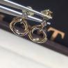 Buy cheap Trinity Earrings High End Custom Jewelry With Three Interlaced Bands from wholesalers