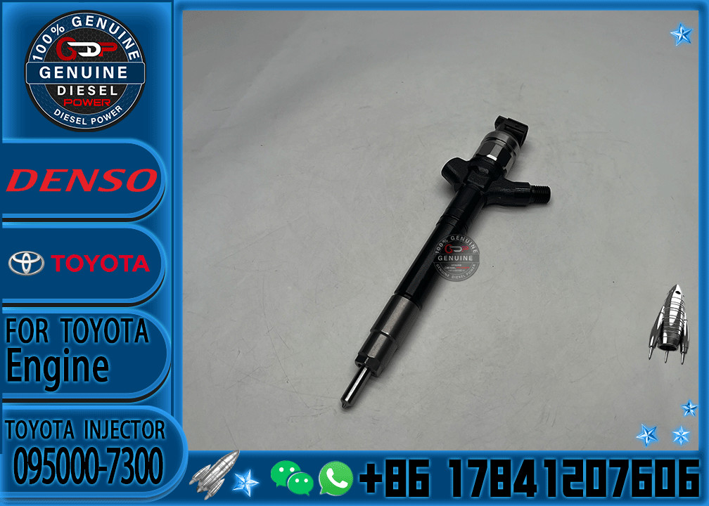 Common Rail Injector 23670-0R190 095000-6960 095000-7300 for 1VD Diesel Nozzle