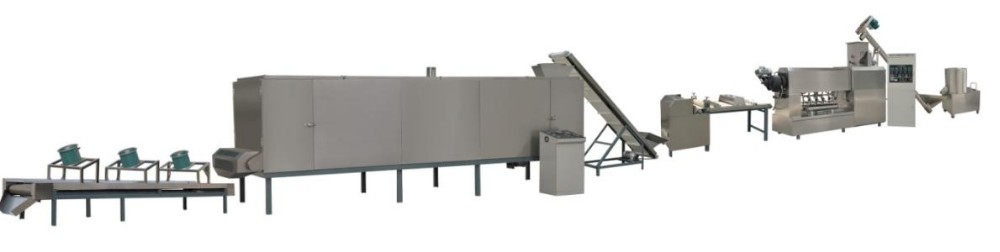 Screw Extruder Commercial Pasta Manufacturing Machine 30KW