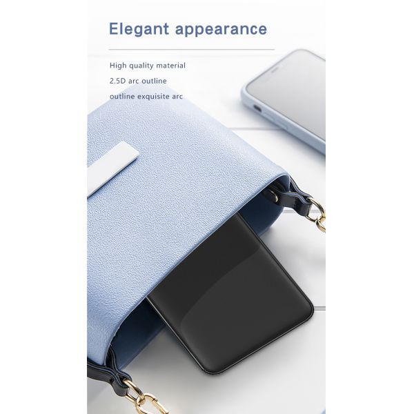 Type C USB Port Portable Power Bank OEM Logo Mobile Charging 10000mAh