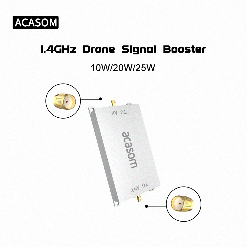 Efficiency 45% 40dBm 1.4GHz RF Bidirectional Amplifier Module For Wireless Extender