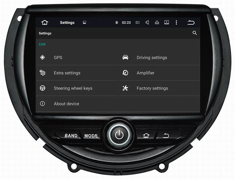 Ouchuangbo car radio stereo multimedia android 5.1 for mini coope 2014 with 1024*600 MP3 Cortex A9 4-core